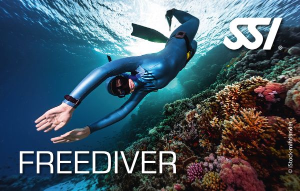 Фрідайвер перший рівень - SSI Freediver